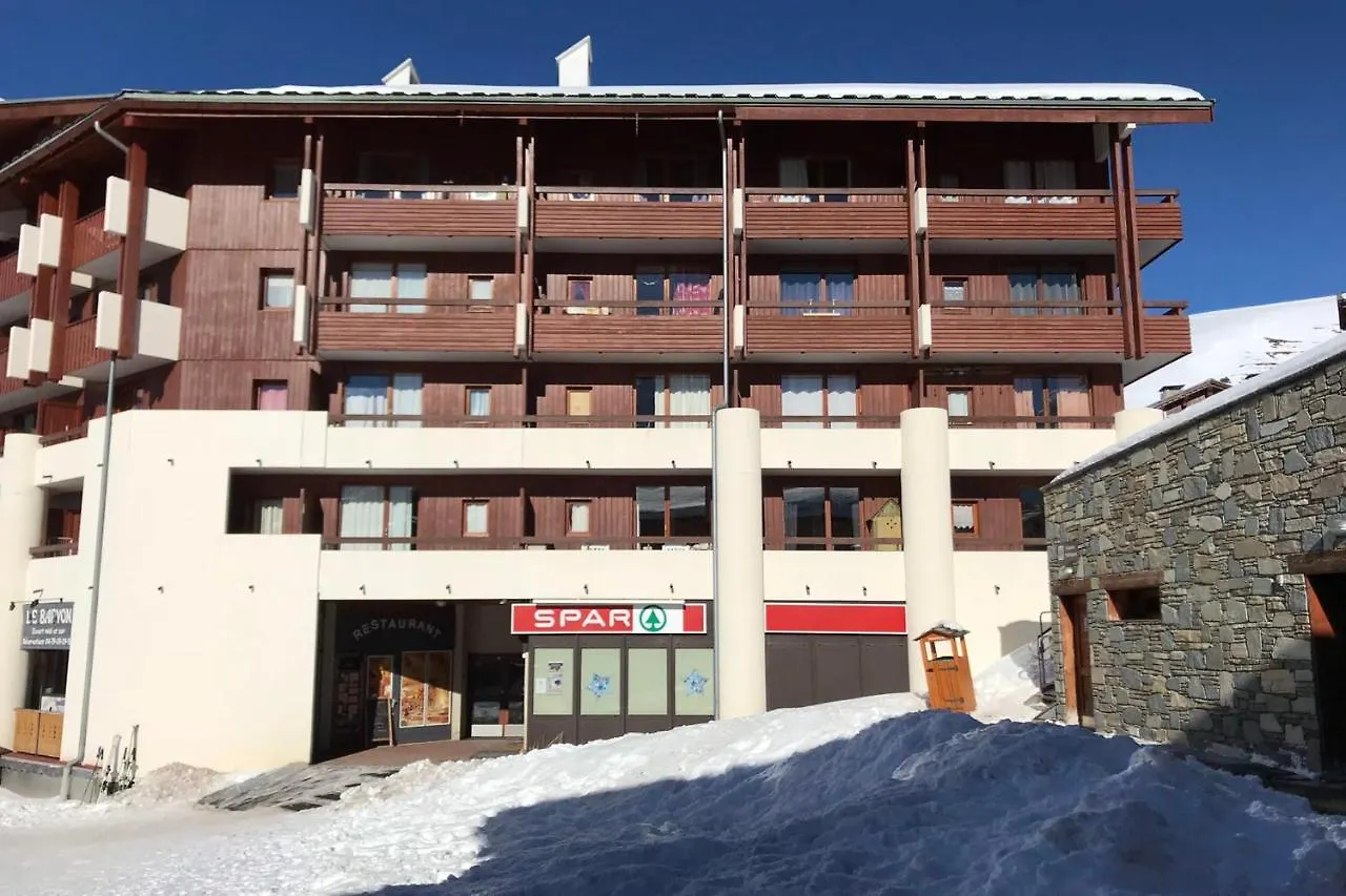 Bright Studio With Balcony La Plagne